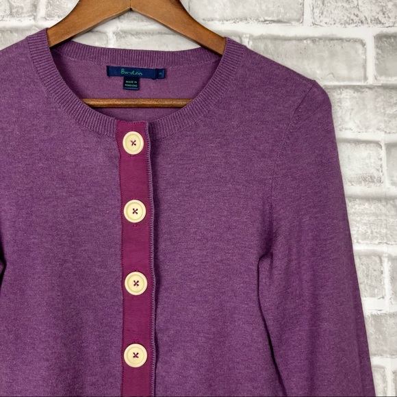 Boden Bright Purple Y2k Preppy Academia 